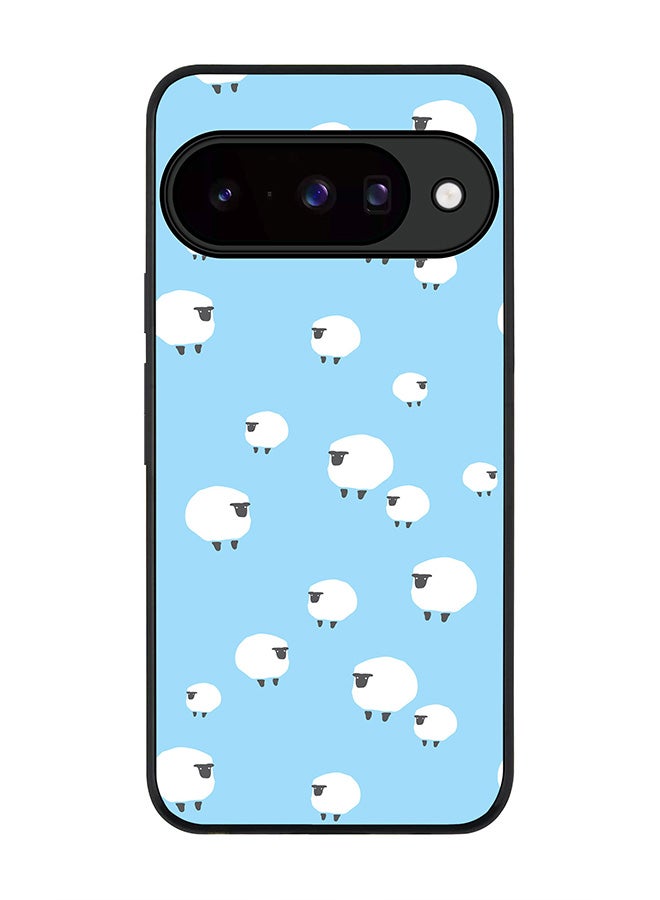 For Google Pixel 10 Case,Slim fit Camera Protection, Shockproof Thin Phone cover  - Counting Sheep